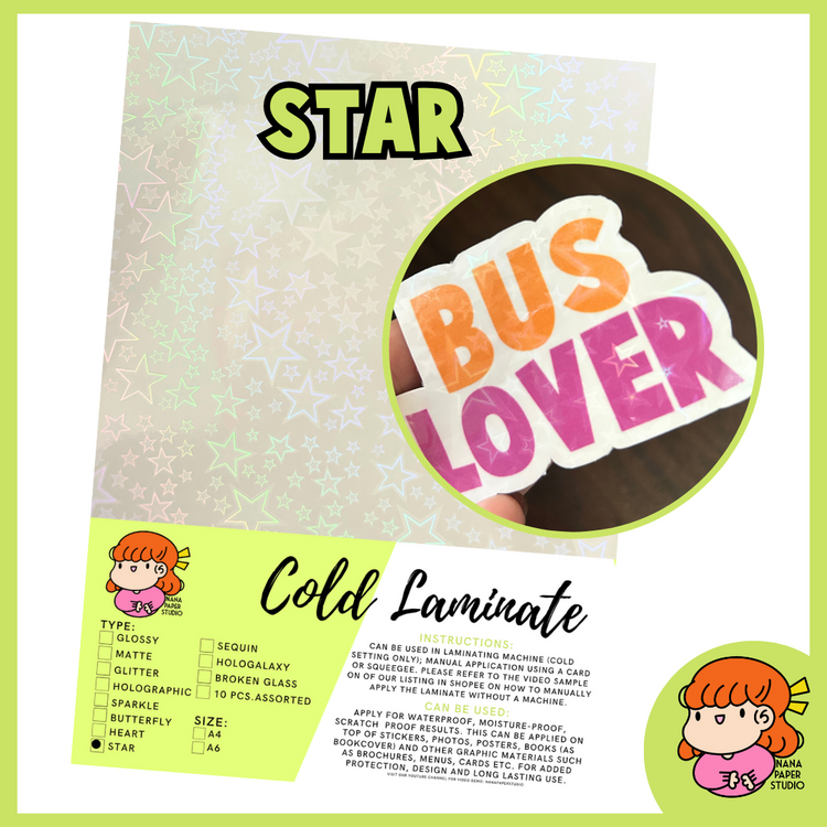πΈπ¬ A6 Cold Laminate Photo Top Film FREE Normal Mail Toploader