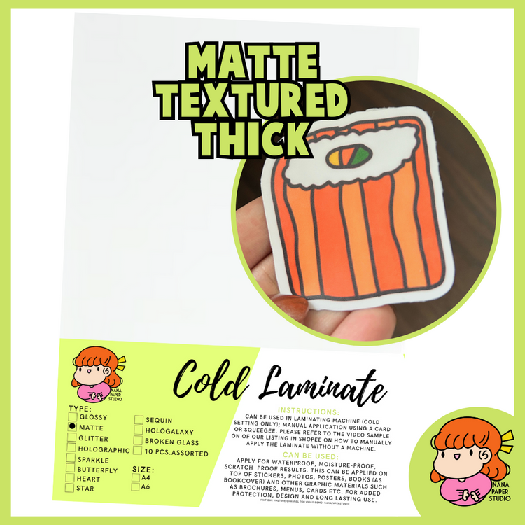 πΈπ¬ A6 Cold Laminate Photo Top Film FREE Normal Mail Toploader