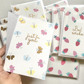 πΈπ¬ 1 PC Gold Foil Mini Best Wishes Just For You Greeting Card with Envelope nanapaperstudio