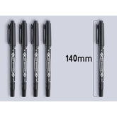 🇸🇬 Double Tip Permanent Marker Oil Based Black Pen 1 PC