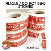 🇸🇬 Fragile Do Not Bend Stickers Packaging Roll nanapaperstudio