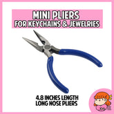πΈπ¬ Mini Pliers for Keychain and Jewelries Long Nose 1 pc