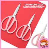 πΈπ¬ Cute Pink Scissors for Paper Cardstock Art Card Fabric Thread