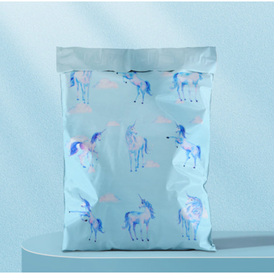 πΈπ¬ Assorted Cute Elegent Marble Gold Unicorn Peach Green Pink Courier Bag Polymailer Nana Paper Studio