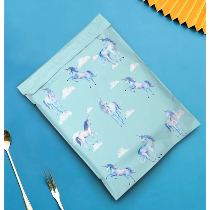 πΈπ¬ Assorted Cute Elegent Marble Gold Unicorn Peach Green Pink Courier Bag Polymailer Nana Paper Studio