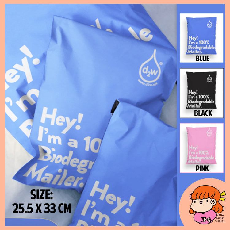 πΈπ¬ 100% Biodegradable Polymailer Courier Bags Nana Paper Studio 10 pcs