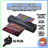πΈπ¬ A4 Lamintor Laminating Machine Hot and Cold for Home Office Projects Nana Paper Studio