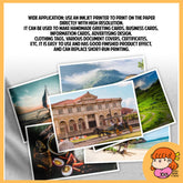 πΈπ¬ Matte Inkjet Printable Photo Paper 20 Sheets