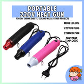 πΈπ¬ Portable Heat Gun EU Plug for Shrink Sheets Clay Wax Seals Projects Nana Paper Studio