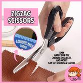 πΈπ¬ Zigzag Scissors for DIY Chipbags School Projects Arts and Crafts Triangle Angle Nana Paper Studio