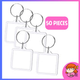 πΈπ¬ Wholesale DIY Blank Square Keychain Acrylic Photo Insert