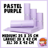 πΈπ¬ Pastel Polymailers Courier Bag Blue Cream Latte Light Brown Pink Purple Lavender