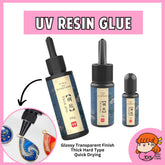 πΈπ¬ UV Resin Glue HARD CRystal CleaR UV-curable Epoxy For DIY Jewelry Making Handmade Crafting
