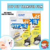 πΈπ¬ A3 A4 QUAFF Direct To Film Matte PET Film DTF Film 100 sheets