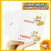 πΈπ¬ 45pcs ζθ°’ε‘ Shiba Thank You Cards ζθ°’ε‘ 45pcs nanapaperstudio