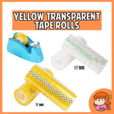 πΈπ¬ WHOLESALE Small Transparent Clear Tape Thick Adhesive Stationery Postal Supplies for Dispenser