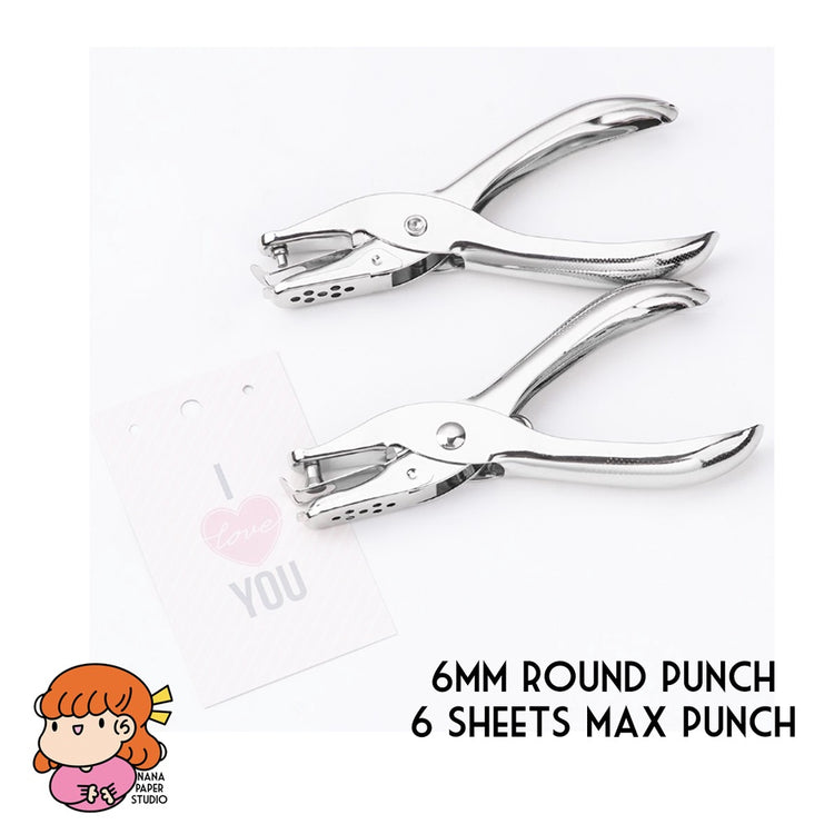 🇸🇬 Single Hole Puncher Metal 1 PC