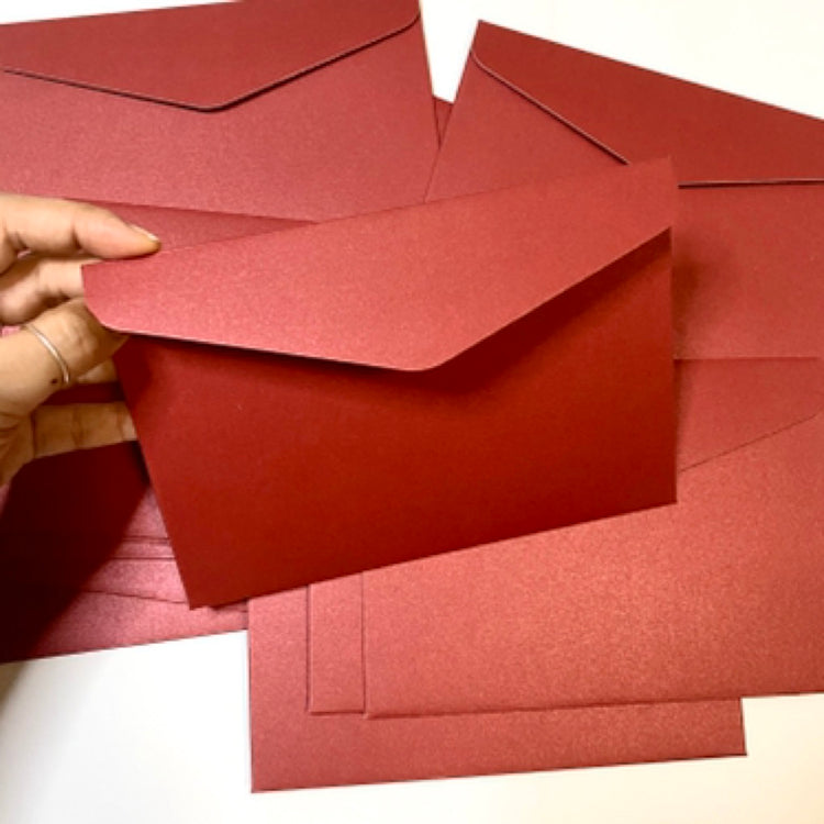 🇸🇬 Elegant Glitter Thick Envelopes nanapaperstudio