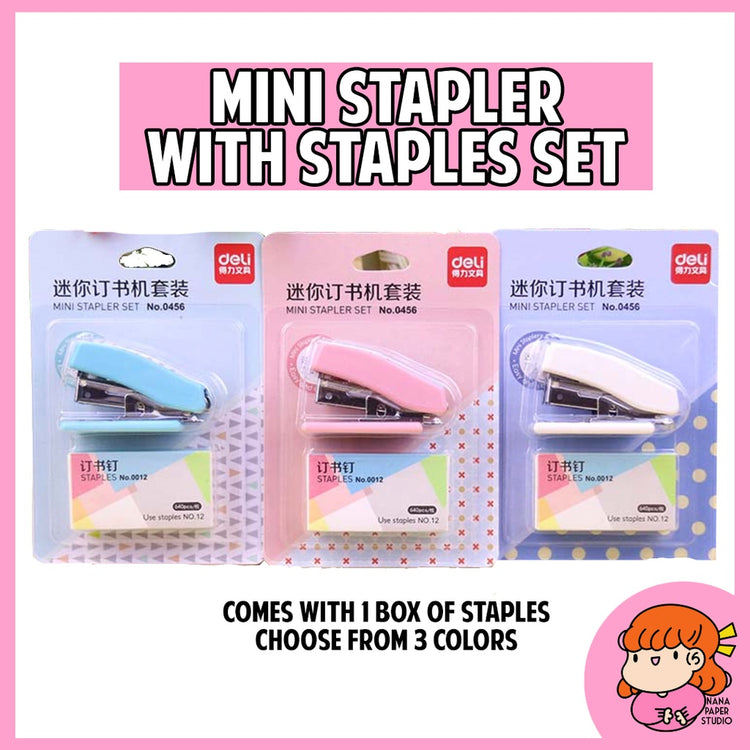 🇸🇬 Mini Portable Stapler with Staples