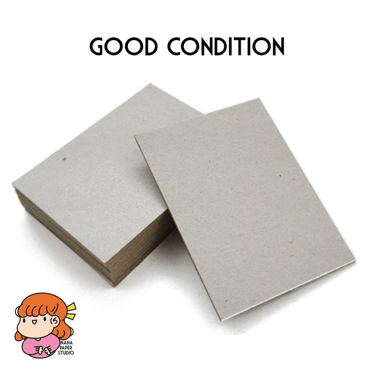 🇸🇬 A4 A5 1320gsm / 2mm / 1.5mm / 990gsm Gray Chipboard Cardstock