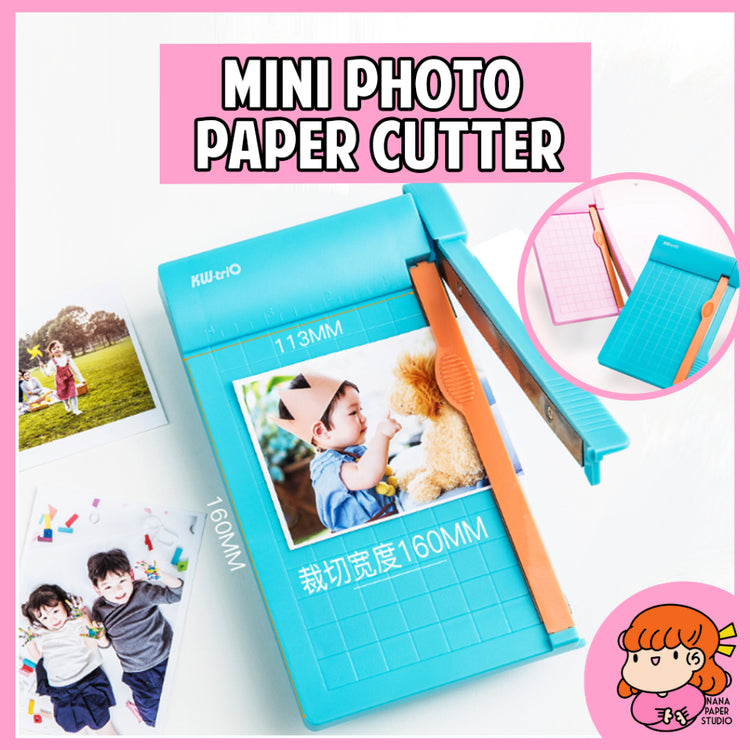 🇸🇬 Mini Portable Photo Paper Cutter Trimmer Guillotine 1 PC