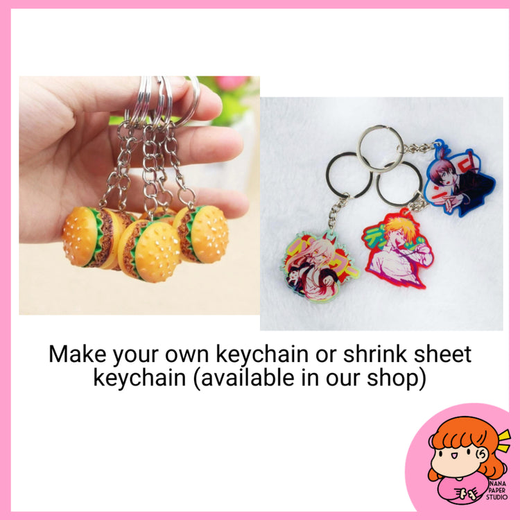 🇸🇬 Key Chain Split Key Rings for DIY Keychains Accessories Arts Crafts Jewelry Making 1 PC