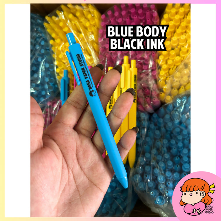 🇸🇬 Nana Paper Studio Ballpen Ball Point Black Ink 0.5 mm