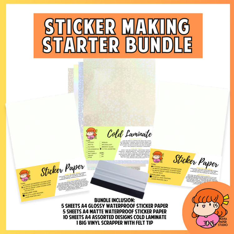 Sticker Making Starter Bundle - Nana Paper Studio