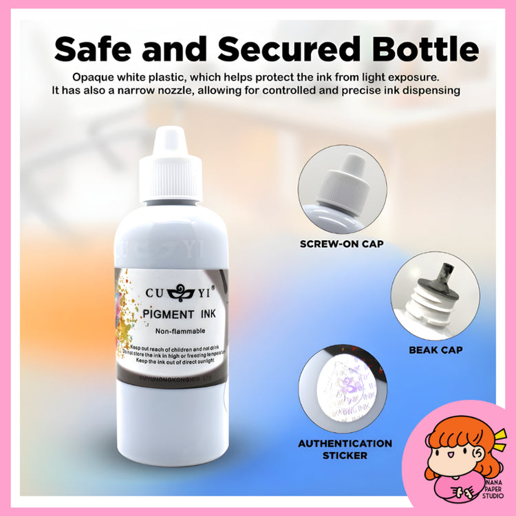 🇸🇬 100ml CUYI Pigment Ink for Inkjet Printer