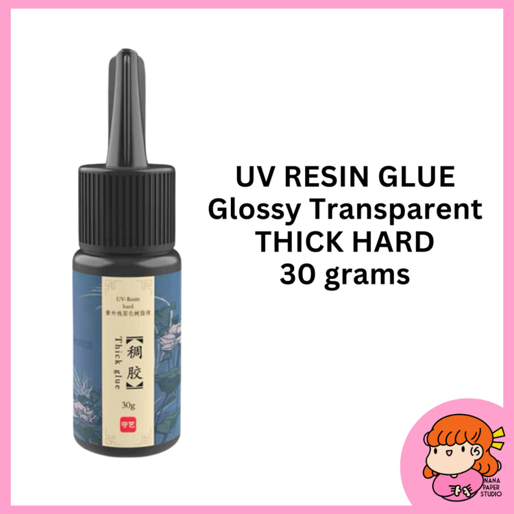 🇸🇬 UV Resin Glue HARD CRystal CleaR UV-curable Epoxy For DIY Jewelry Making Handmade Crafting