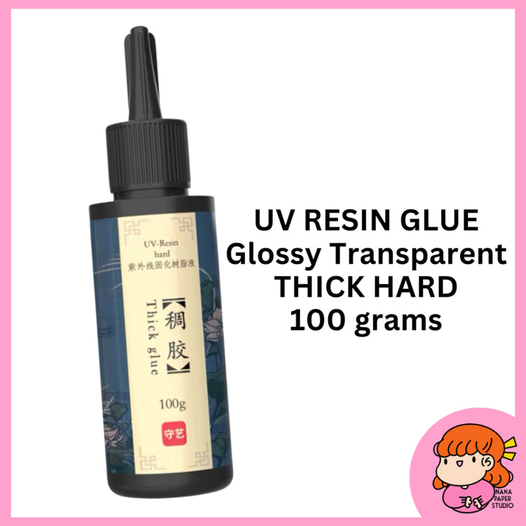 🇸🇬 UV Resin Glue HARD CRystal CleaR UV-curable Epoxy For DIY Jewelry Making Handmade Crafting