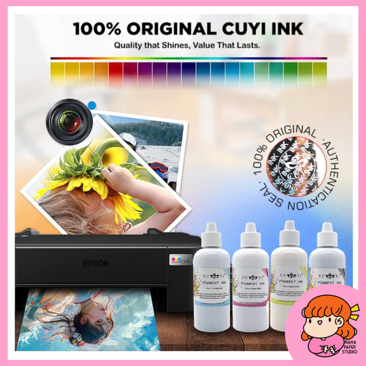🇸🇬 100ml CUYI Pigment Ink for Inkjet Printer