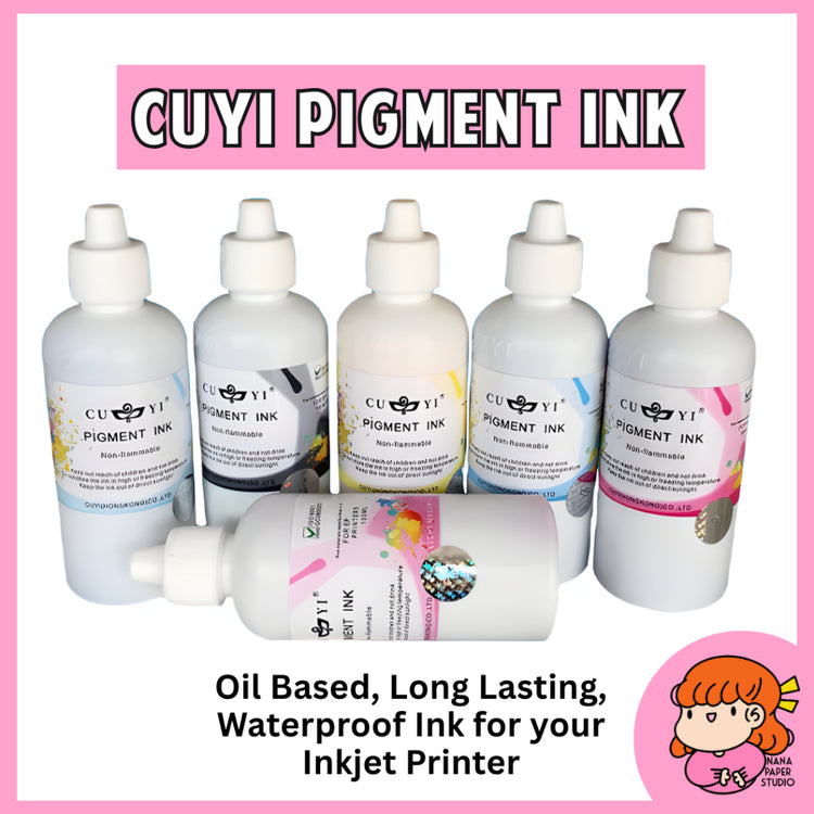 🇸🇬 100ml CUYI Pigment Ink for Inkjet Printer