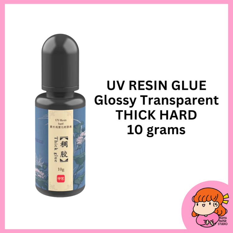 🇸🇬 UV Resin Glue HARD CRystal CleaR UV-curable Epoxy For DIY Jewelry Making Handmade Crafting